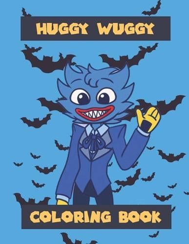 Huggy wuggy Coloring Book - Puppy playtime Book by Poppy Playtimes