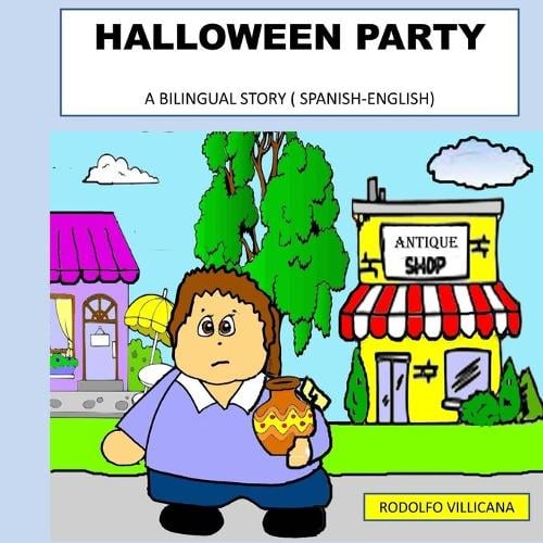 Halloween Party: A Bilingual Book ( Spanish-English) (Paperback)