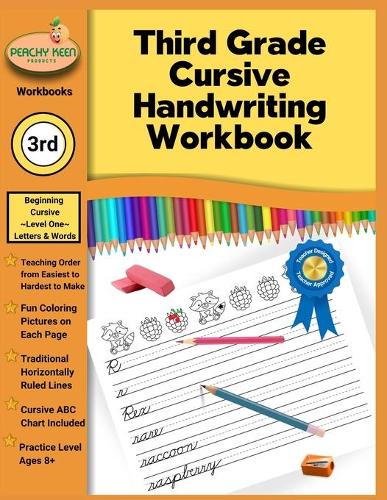 3rd Grade Cursive Handwriting Workbook by Karen Shepherd M a, Peachy ...