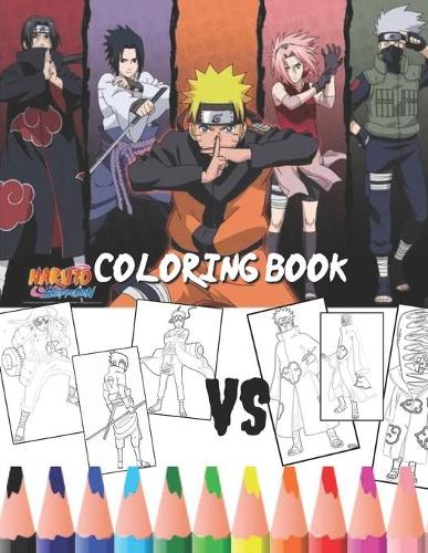 Naruto Coloring Book by Naruto Coloring Book | Waterstones