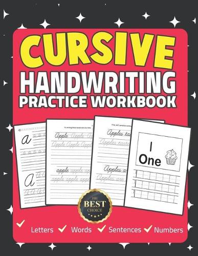 Cursive Handwrting Practice Workbook by Yaakbook Kid's Book | Waterstones