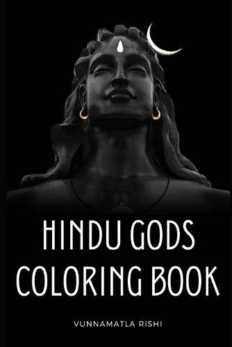 Hindu Gods Coloring Book (Paperback)