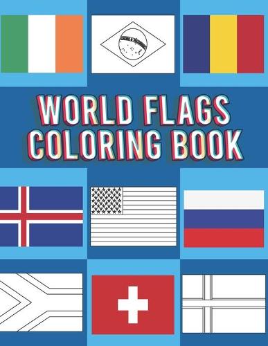 World Flags Coloring Book by Barkoun Press | Waterstones