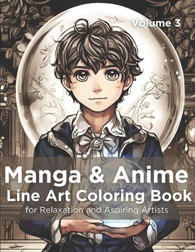 Manga & Anime Line Art Coloring Book, Volume 3 by Theodor Turner ...