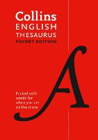 English Pocket Thesaurus: The Perfect Portable Thesaurus - Collins Pocket (Paperback)