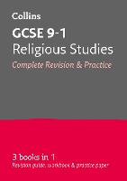 GCSE 9-1 Religious Studies All-in-One Complete Revision and Practice: Ideal for Home Learning, 2022 and 2023 Exams - Collins GCSE Grade 9-1 Revision (Paperback)