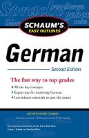 Schaum's Easy Outline of German, Second Edition