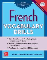 French Vocabulary Drills (Paperback)