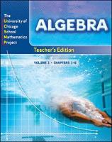 Algebra: Teacher's Edition 2 Volume Set - UCSMP TRANSITION MATHEMATICS (Hardback)