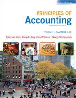 Principles of Accounting Volume 1 Ch 1-12 with Annual Report