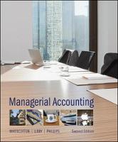 Managerial Accounting (Hardback)
