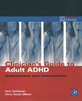 Clinician's Guide to Adult ADHD: Assessment and Intervention - Practical Resources for the Mental Health Professional (Paperback)