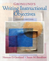 Gronlund's Writing Instructional Objectives (Paperback)