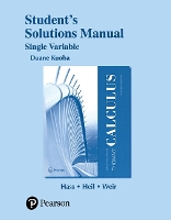 Student Solutions Manual for Thomas' Calculus, Single Variable (Paperback)