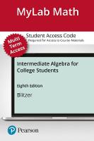 MyLab Math with Pearson eText (up to 24 months) Access Code for Intermediate Algebra for College Students (Digital product license key)