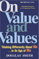 On Value and Values (Paperback)