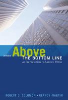 Above the Bottom Line (Hardback)