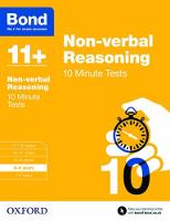 Bond 11+: Non-verbal Reasoning: 10 Minute Tests: 8-9 years - Bond 11+ (Paperback)