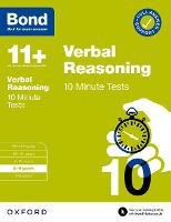 Bond 11+: Bond 11+ Verbal Reasoning 10 Minute Tests with Answer Support 8-9 years - Bond 11+ (Paperback)