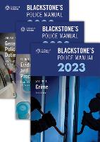 Blackstone's Police Manuals Three Volume Set 2023