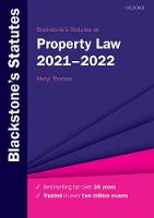 Blackstone's Statutes on Property Law 2021-2022