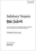 Salisbury Vespers (Sheet music)