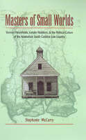 Masters of Small Worlds: Yeoman Households, Gender Relations, and the Political Culture of the Antebellum South Carolina Low Country (Hardback)