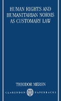 Human Rights and Humanitarian Norms as Customary Law - Clarendon Paperbacks (Paperback)