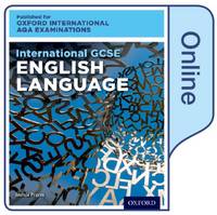 OxfordAQA International GCSE English Language (9270): Online Textbook (Digital product license key)