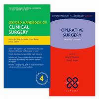 Oxford Handbook of Clinical Surgery and Handbook of Operative Surgery Pack - Oxford Medical Handbooks