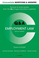 Concentrate Questions and Answers Employment Law