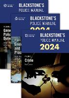 Blackstone's Police Manuals Three Volume Set 2024 - Blackstone's Police (Paperback)