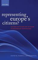 Representing Europe's Citizens?: Electoral Institutions and the Failure of Parliamentary Representation (Hardback)