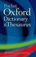 Pocket Oxford Dictionary and Thesaurus (Hardback)