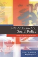 Nationalism and Social Policy: The Politics of Territorial Solidarity (Hardback)