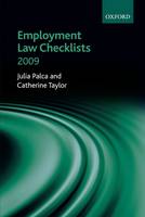 Employment Law Checklists 2009 (Paperback)