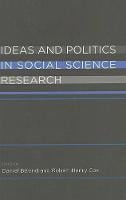 Ideas and Politics in Social Science Research (Hardback)