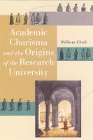 Academic Charisma and the Origins of the Research University - Emersion: Emergent Village resources for communities of faith (Paperback)