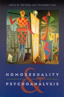 Homosexuality and Psychoanalysis (Hardback)