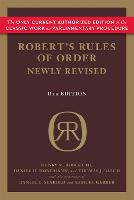 Robert's Rules of Order Newly Revised, 11th edition (Paperback)