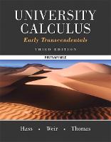University Calculus:  Early Transcendentals, Multivariable (Paperback)