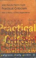 Practical Criticism - Macmillan Study Skills (Paperback)