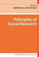 Principles of Social Research (Paperback)