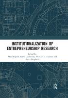 Institutionalization of Entrepreneurship Research (Paperback)