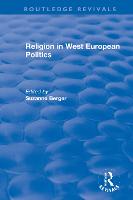 Religion in West European Politics (Hardback)