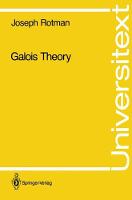 Galois Theory - Universitext (Paperback)