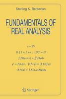 Fundamentals of Real Analysis - Universitext (Paperback)