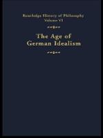 The Age of German Idealism: Routledge History of Philosophy Volume VI - Routledge History of Philosophy (Hardback)
