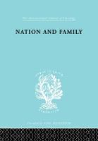 Nation&Family:Swedish Ils 136 - International Library of Sociology (Hardback)