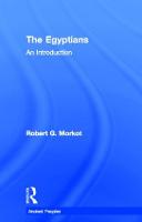 The Egyptians: An Introduction - Peoples of the Ancient World (Hardback)